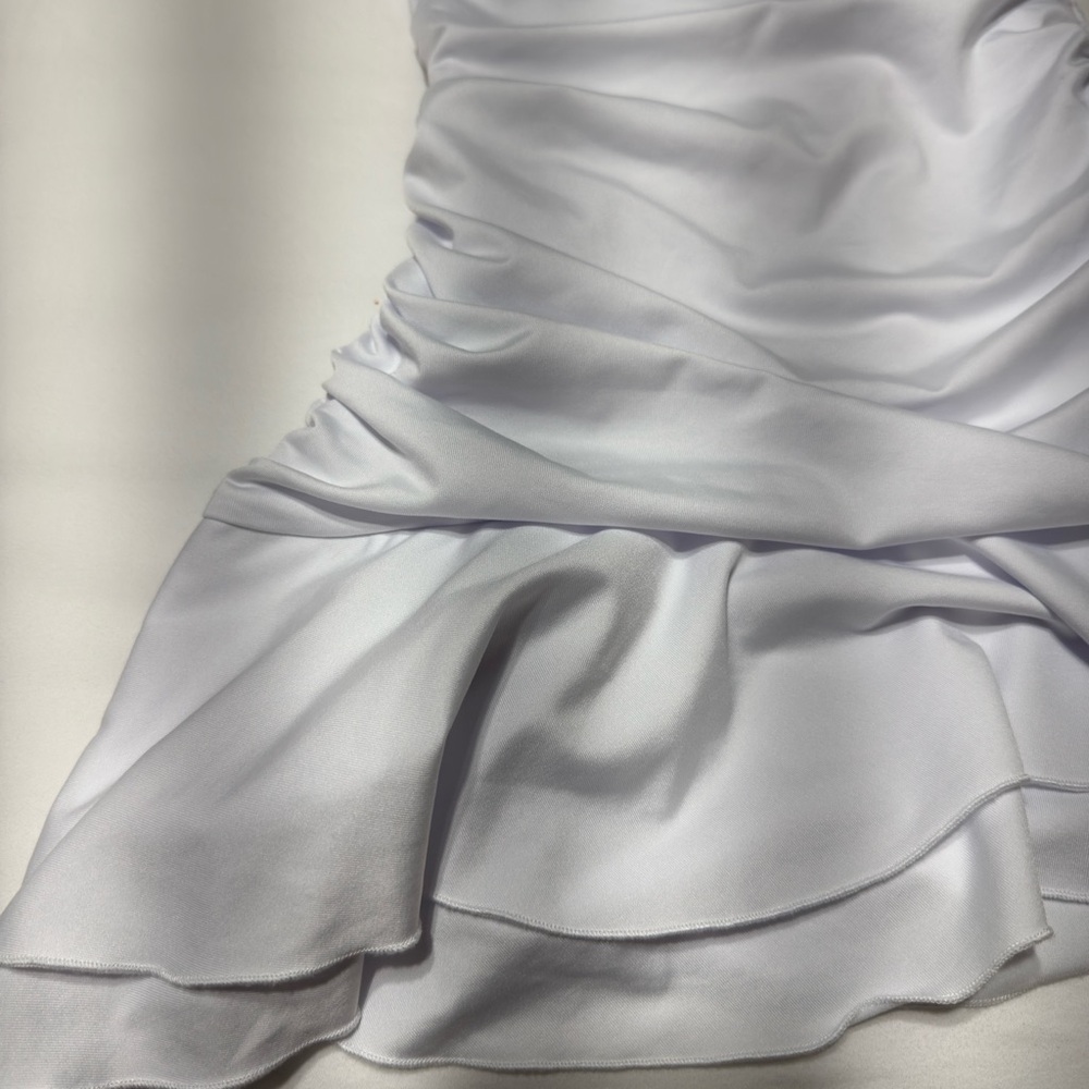 More to Come White Halter Mini Dress - Picture 2 of 5